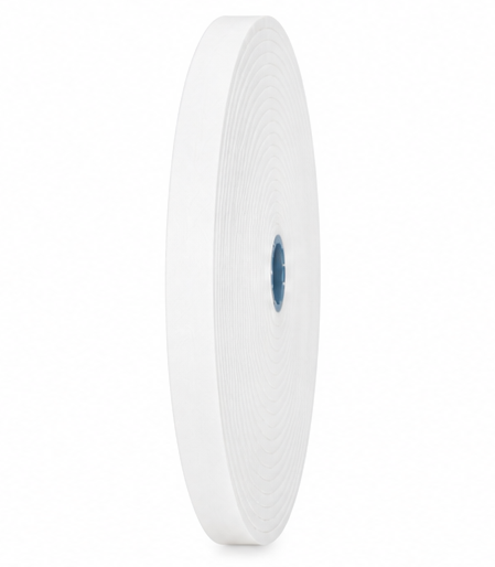 20MM Premium Satin White Lanyard Roll – 100 Mtrs
