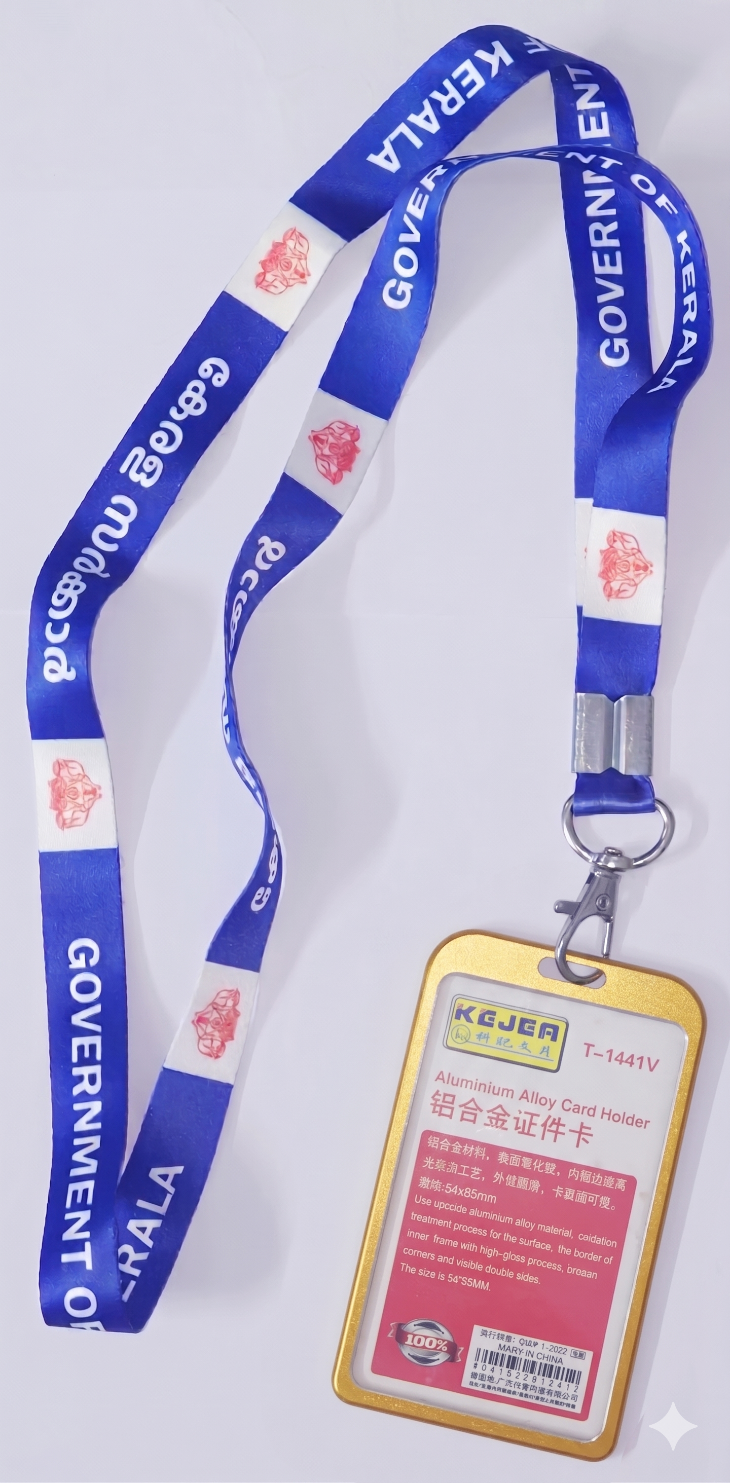 Govt. of Kerala Digital TAG with Metal Holder