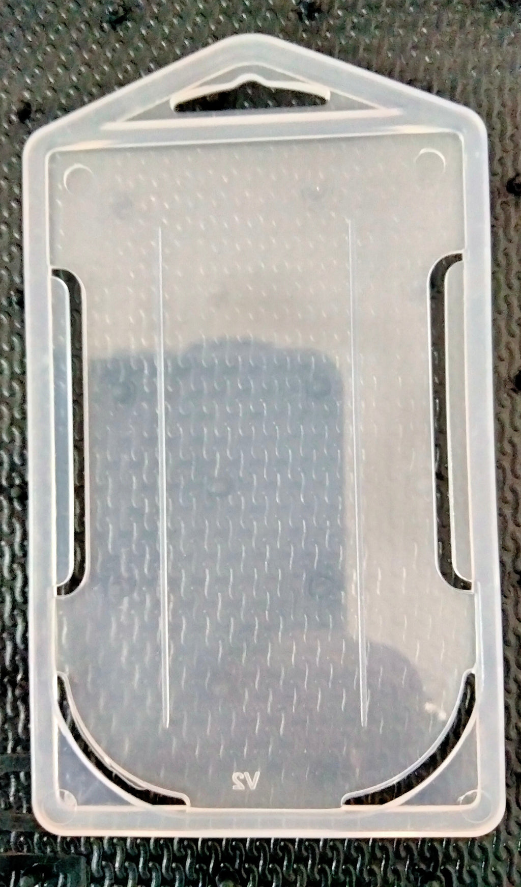 V2 TRANSPARENT PLASTIC HOLDER - PACK OF 100
